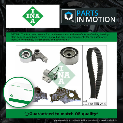 Timing belt water pump - &,