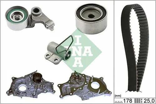 Timing belt kit water - belt, +