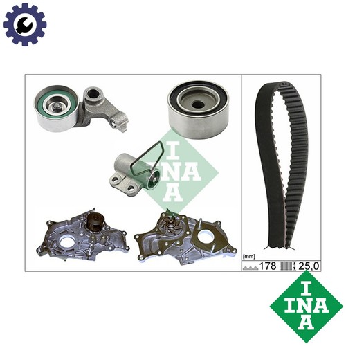 Water pump timing belt kit - pump,